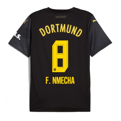 Fotbalové Dres Borussia Dortmund Felix Nmecha #8 Venkovní 2024-25 Krátký Rukáv